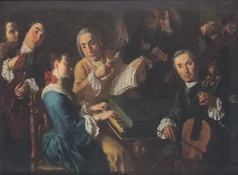 The Concert, c.1755 finn